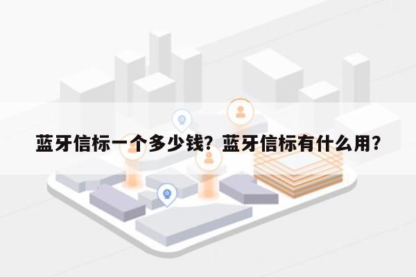 蓝牙信标一个多少钱？蓝牙信标有什么用？-第1张图片