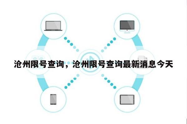 沧州限号查询，沧州限号查询最新消息今天-第1张图片