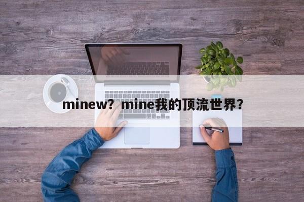 minew？mine我的顶流世界？-第1张图片