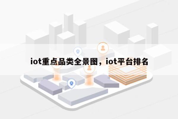 iot重点品类全景图，iot平台排名-第1张图片