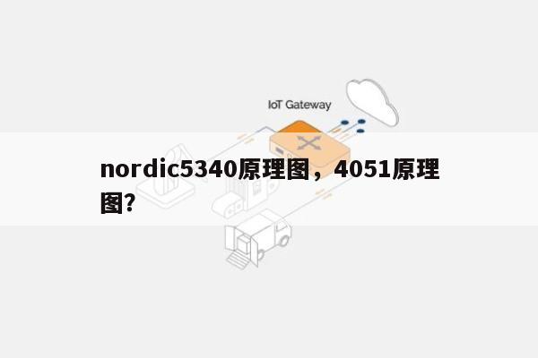 nordic5340原理图，4051原理图？-第1张图片