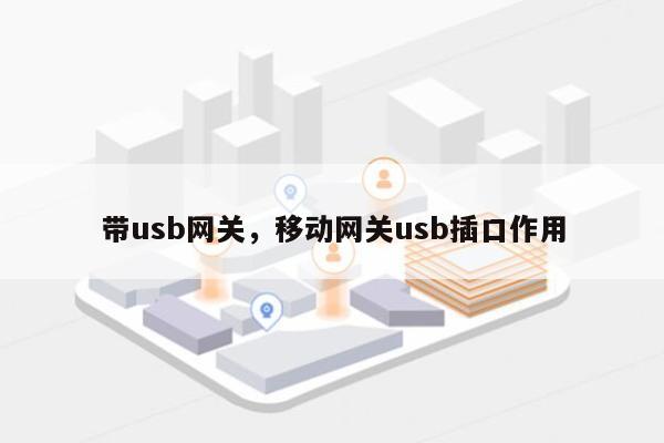 带usb网关，移动网关usb插口作用-第1张图片