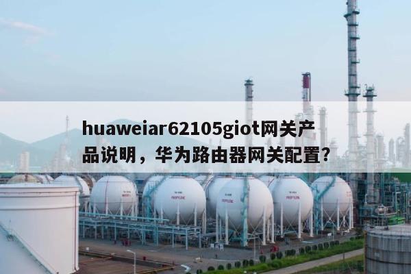 huaweiar62105giot网关产品说明，华为路由器网关配置？-第1张图片