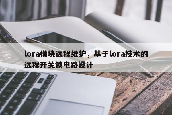 lora模块远程维护，基于lora技术的远程开关锁电路设计-第1张图片