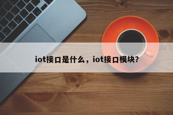 iot接口是什么，iot接口模块？-第1张图片