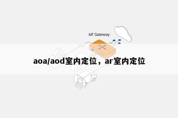 aoa/aod室内定位，ar室内定位-第1张图片