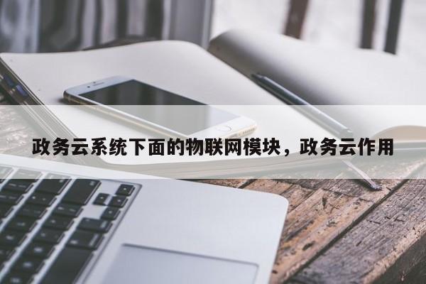 政务云系统下面的物联网模块，政务云作用-第1张图片