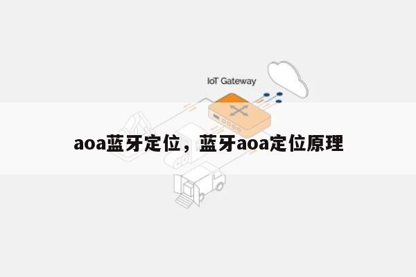aoa蓝牙定位，蓝牙aoa定位原理-第1张图片