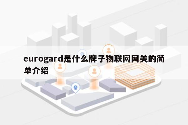 eurogard是什么牌子物联网网关的简单介绍-第1张图片