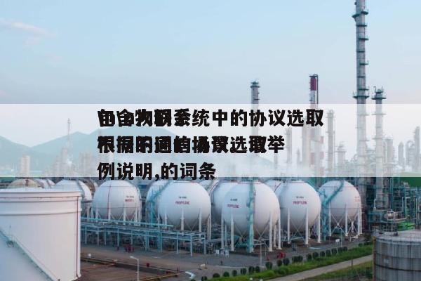 包含物联系统中的协议选取
\n\n人们会根据不同的场景选取
不同的通信协议。请举例说明,的词条-第1张图片