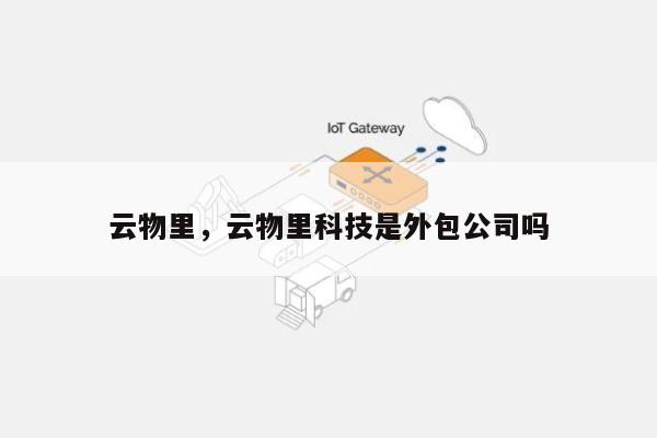 云物里，云物里科技是外包公司吗-第1张图片