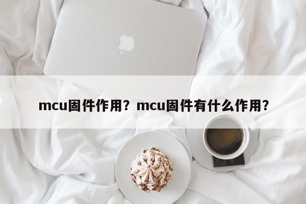 mcu固件作用？mcu固件有什么作用？-第1张图片