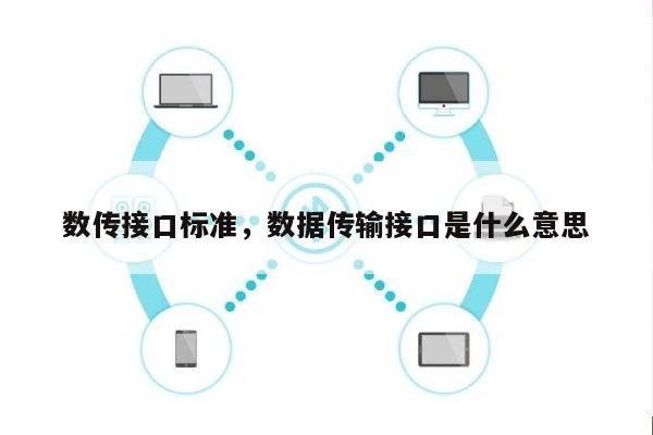 数传接口标准，数据传输接口是什么意思-第1张图片