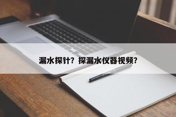 漏水探针？探漏水仪器视频？-第1张图片