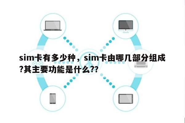 sim卡有多少种，sim卡由哪几部分组成?其主要功能是什么?？-第1张图片