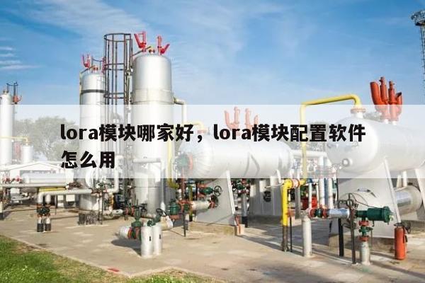 lora模块哪家好，lora模块配置软件怎么用-第1张图片