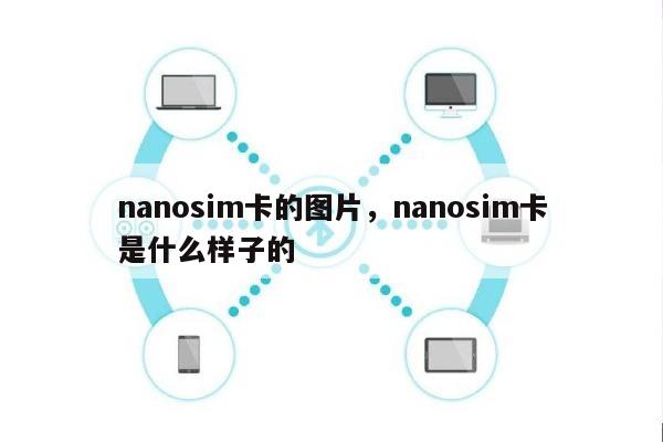 nanosim卡的图片，nanosim卡是什么样子的-第1张图片
