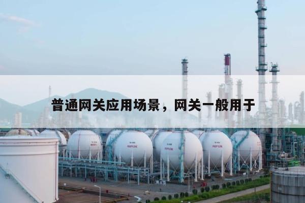 普通网关应用场景,网关一般用于-第1张图片 普通网关应用场景,网关一般用于-第1张图片