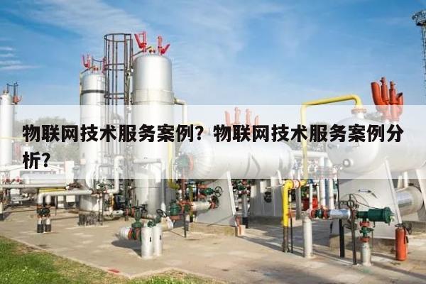 物联网技术服务案例？物联网技术服务案例分析？-第1张图片