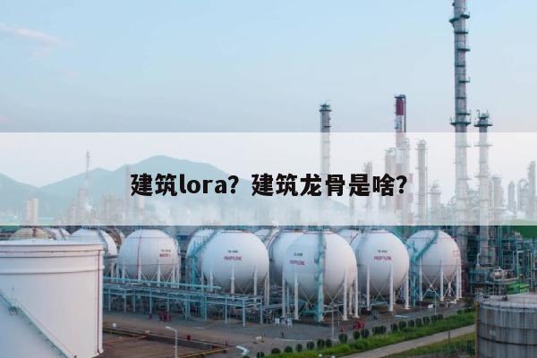 建筑lora？建筑龙骨是啥？-第1张图片