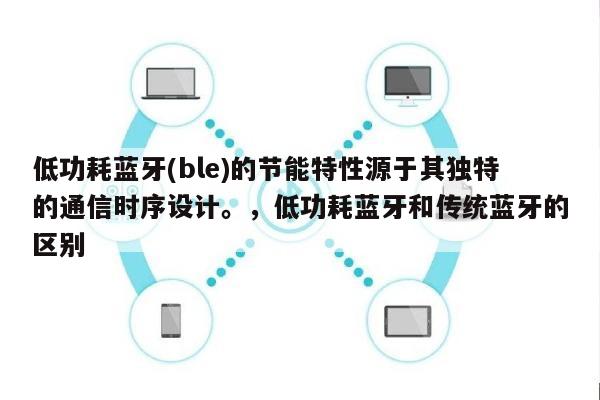 低功耗蓝牙(ble)的节能特性源于其独特的通信时序设计。，低功耗蓝牙和传统蓝牙的区别-第1张图片