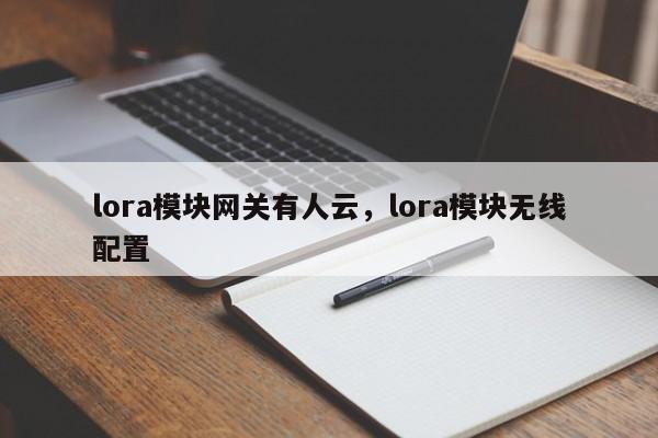 lora模块网关有人云，lora模块无线配置-第1张图片