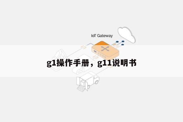 g1操作手册，g11说明书-第1张图片