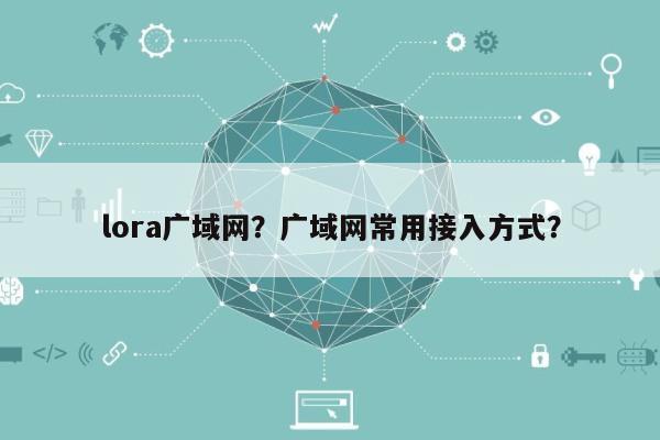 lora广域网？广域网常用接入方式？-第1张图片