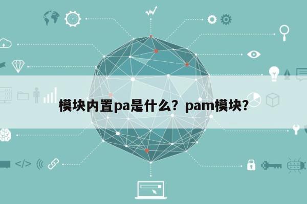 模块内置pa是什么？pam模块？-第1张图片