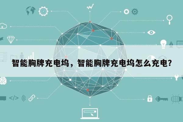 智能胸牌充电坞,智能胸牌充电坞怎么充电?-第1张图片 智能胸牌充电坞,智能胸牌充电坞怎么充电?-第1张图片