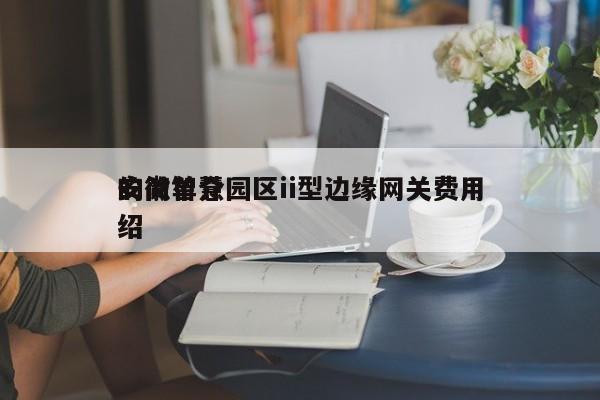 安徽智慧园区ii型边缘网关费用的简单介绍-第1张图片