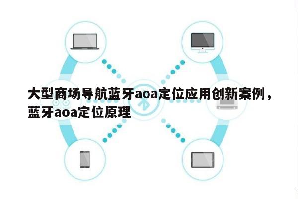大型商场导航蓝牙aoa定位应用创新案例，蓝牙aoa定位原理-第1张图片