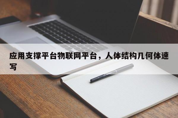 应用支撑平台物联网平台，人体结构几何体速写-第1张图片