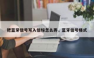 把蓝牙信号写入信标怎么弄，蓝牙信号格式