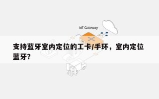 支持蓝牙室内定位的工卡/手环，室内定位 蓝牙？