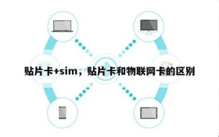 贴片卡+sim，贴片卡和物联网卡的区别