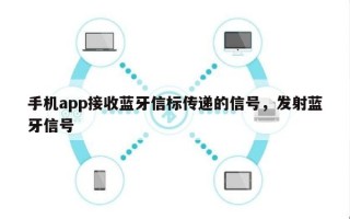 手机app接收蓝牙信标传递的信号，发射蓝牙信号