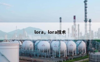 lora，lora技术