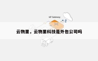 云物里，云物里科技是外包公司吗