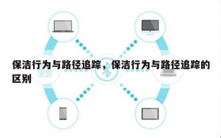 保洁行为与路径追踪，保洁行为与路径追踪的区别
