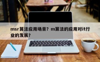 msr算法应用场景？m算法的应用对it行业的发展？