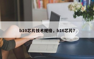b10芯片技术规格，b16芯片？