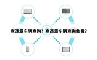 查违章车辆查询？查违章车辆查询免费？