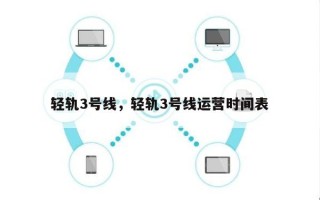 轻轨3号线，轻轨3号线运营时间表