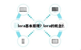 lora基本原理？lora的概念？