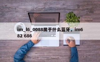 im_l6_0088属于什么蓝牙，im682 686