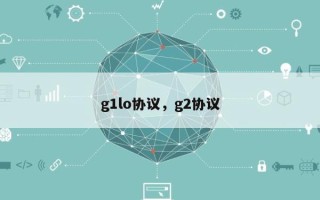 g1lo协议，g2协议