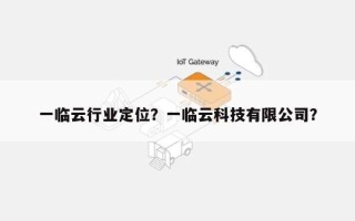 一临云行业定位？一临云科技有限公司？