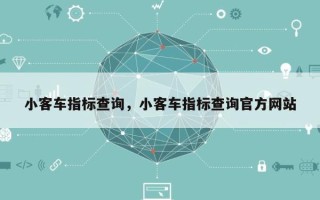 小客车指标查询，小客车指标查询官方网站
