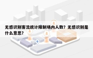 无感识别客流统计限制场内人数？无感识别是什么意思？
